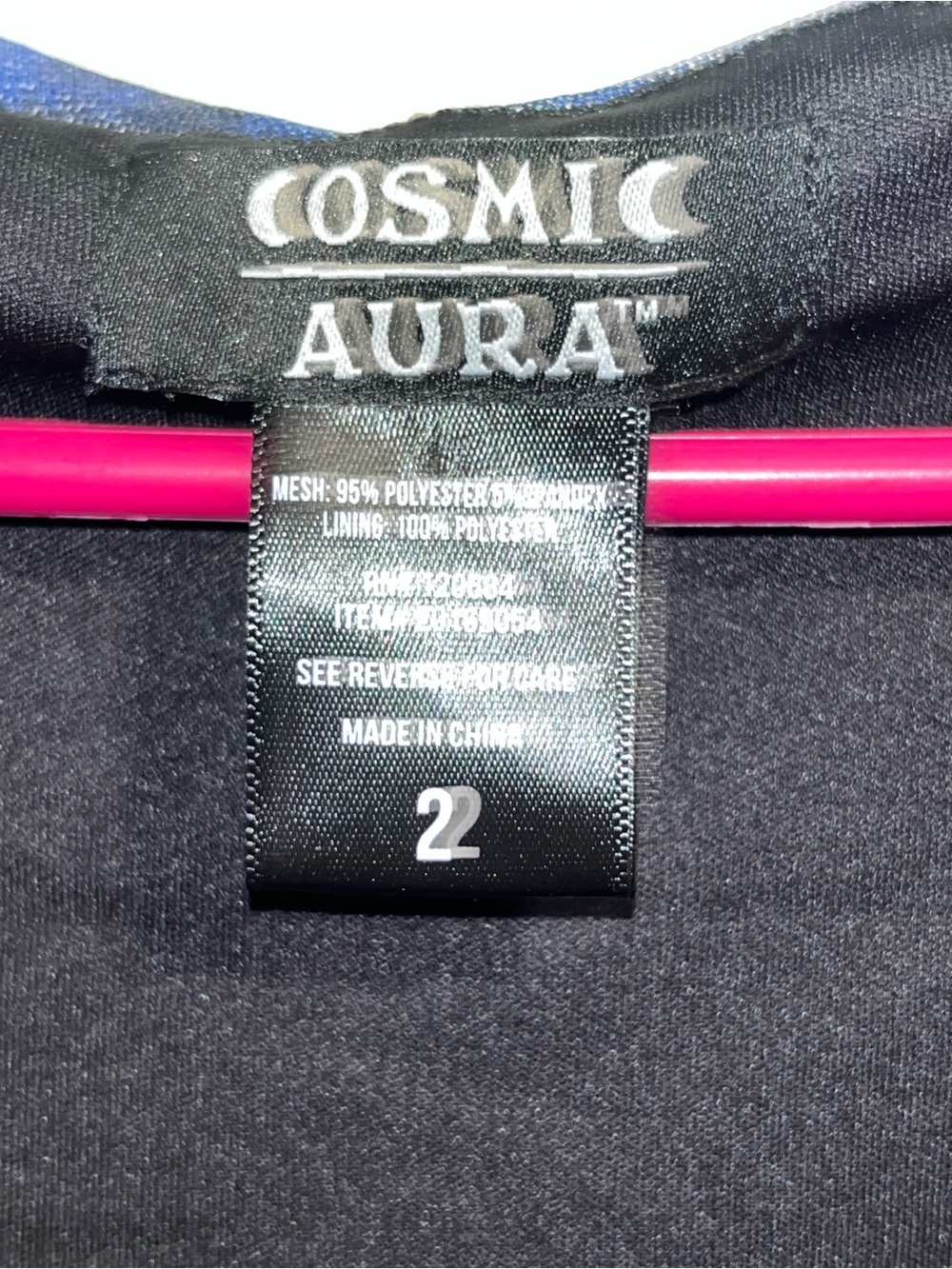 COSMIC AURA HOT TOPIC Celestial print mesh dress - Picture 6 of 10